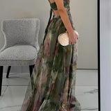 Lightweight Floral Maxi Dress for Women