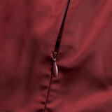 Satin Midi Dress for Women – Draped Collar Evening Elegance