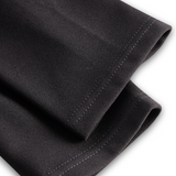 Chic Black Dress with Mandarin Neckline