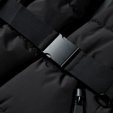 Elegant Belted Puffer Jacket | Women's Water-Resistant Winter Coat