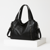 Women’s Elegant Leather Tote Handbag Spacious Design