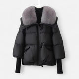 Women’s Fur-Collar Puffer Jacket