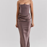 Silk Slimline Dress – Elegant Fit & Flattering Silhouette