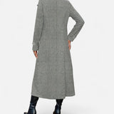 Women’s Long Double-Breasted Wool Coat