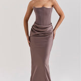 Silk Slimline Dress – Elegant Fit & Flattering Silhouette