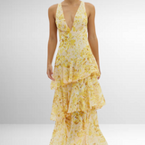 Tiered Ruffle Maxi Dress