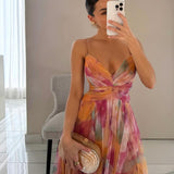 Lightweight Floral Maxi Dress for Women