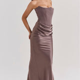 Silk Slimline Dress – Elegant Fit & Flattering Silhouette