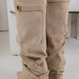 Women’s Suede Slouch Knee-High Boots
