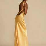 Women's Asymmetrical Shoulder Bodycon Party Dress