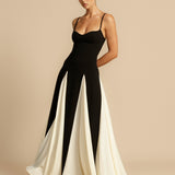 Soft Flowing Maxi Dress in Cream Georgette