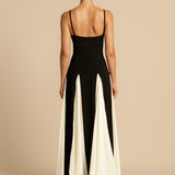 Soft Flowing Maxi Dress in Cream Georgette