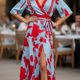 Women’s Summer Floral Midi Dress