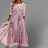 Women’s Midi Lace Dress – Perfect for Weddings & Formal Events