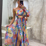 Stylish One-Shoulder Dress – Perfect for Summer