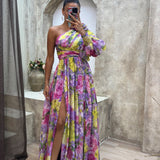 Stylish One-Shoulder Dress – Perfect for Summer