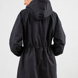 Stylish Oversized Rain Jacket | Women's Waterproof Hooded Windbreaker