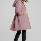 Stylish Oversized Rain Jacket | Women's Waterproof Hooded Windbreaker