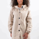 Stylish Oversized Rain Jacket | Women's Waterproof Hooded Windbreaker