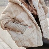 Stylish Women's Quilted Hooded Coat – Long-Line Winter Outerwear