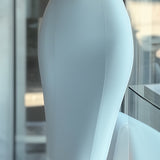 Short Sleeve Midi Dress with Belt and Wrap Neckline