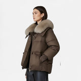 Women’s Fur-Collar Puffer Jacket