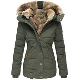 Cozy Faux Fur Jacket | Women's Longline Winter Coat for Cold Days