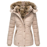 Cozy Faux Fur Jacket | Women's Longline Winter Coat for Cold Days