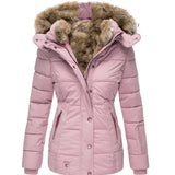 Cozy Faux Fur Jacket | Women's Longline Winter Coat for Cold Days