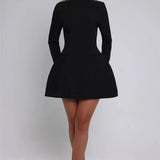 Women’s Slim Fit Mini Dress – Long Sleeve Party Style