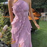 Women’s Ruffle Dress – Elegant Wedding Guest Style