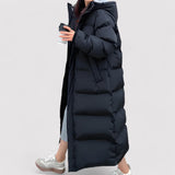 Women's Long Waterproof Puffer Jacket | Warm Winter Parka