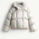 Women’s Insulated Puffer Jacket Long Winter Outerwear