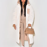 Reversible Winter Parka for Women – Dual-Face Hooded Coat