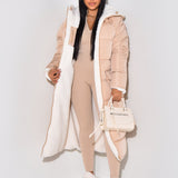 Reversible Winter Parka for Women – Dual-Face Hooded Coat