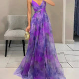 Lightweight Floral Maxi Dress for Women