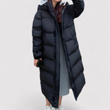 Women's Long Waterproof Puffer Jacket | Warm Winter Parka