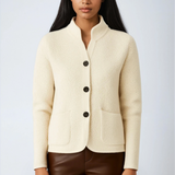Women’s Wool Button-Front Cardigan