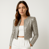 Sequin Evening Jacket for Women – Short Evening Party Style
