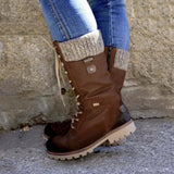 Women’s Waterproof Lace-Up Winter Boots