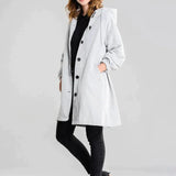 Stylish Oversized Rain Jacket | Women's Waterproof Hooded Windbreaker