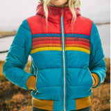 Women’s Outdoor Waterproof Puffer Jacket – Warm & Stylish