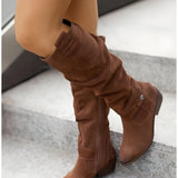 Women's Knee-High Leather Boots | The Perfect Fit for Comfort