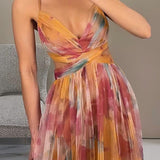 Lightweight Floral Maxi Dress for Women