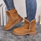 Women’s Warm Winter Ankle Boots – Snowproof Design
