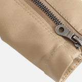 Women’s Heritage Chic Leather Jacket – Stand-Collar Statement Outerwear