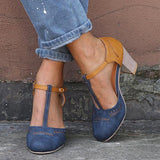 Leather Orthopedic Heels for Women