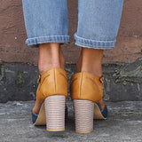 Leather Orthopedic Heels for Women