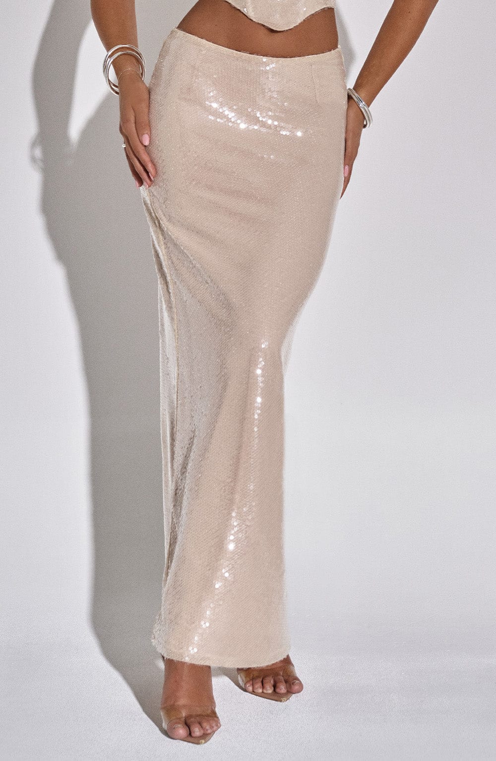 BELLAMY MAXI MINI - NUDE