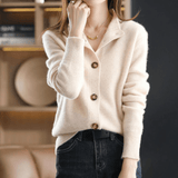 Knit Cardigan Sweater for Women – Luxe Cashmere Comfort